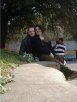 Jill and I at Piazza Ostiense